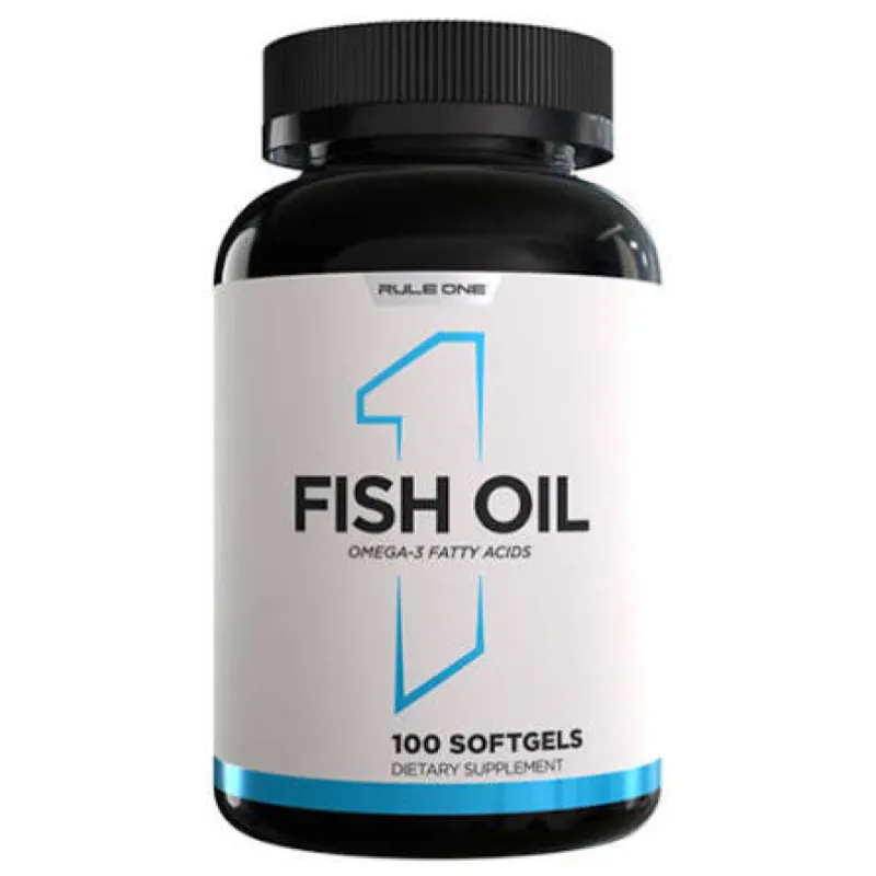 Rule1 Fish Oil Softgels — unflavoured / 100