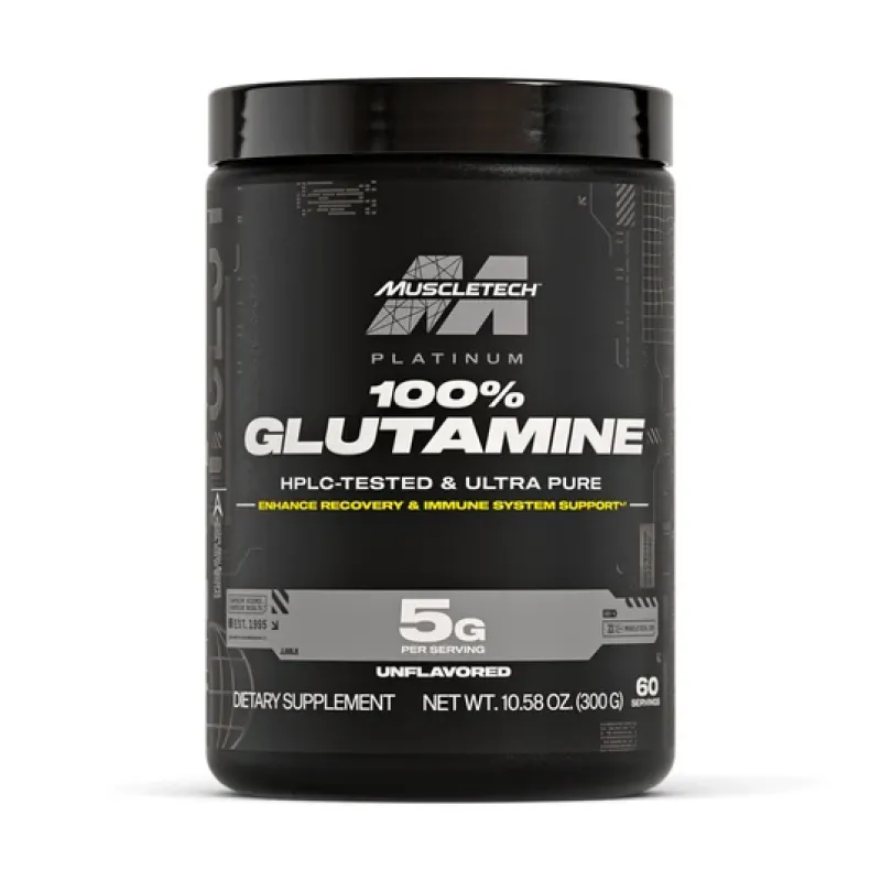 Platinum 100% Glutamine — Unflavored / 60 Servings