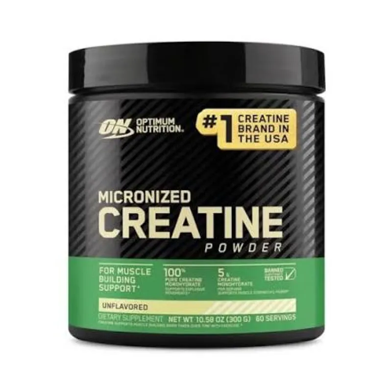 Optimum Nutrition Micronized Creatine Powder — Unflavoured / 60 Servings