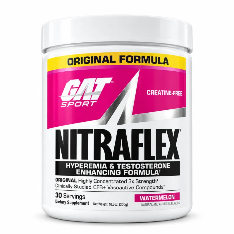 GAT Sport Nitraflex Original Formula Pre-Workout — Watermelon / 30